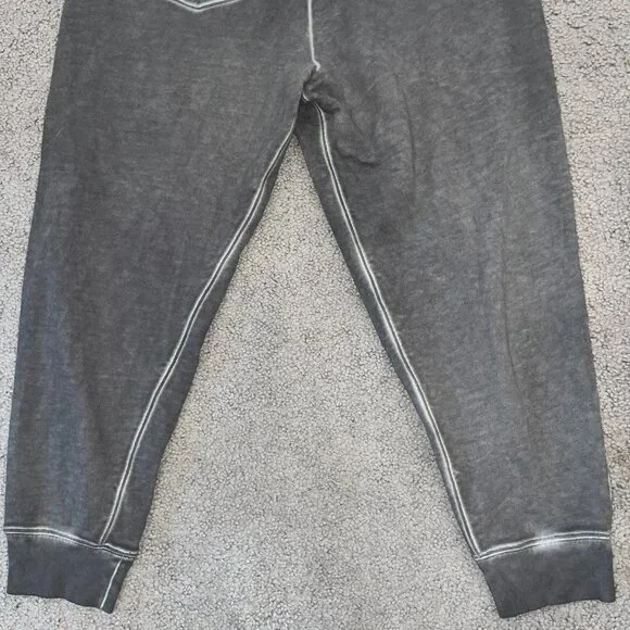 VERONICA BEARD PRESLEE SWEATPANT JOGGER 100% PIMA COTTON in CHARCOAL - EUC -  L - Picture 7 of 13